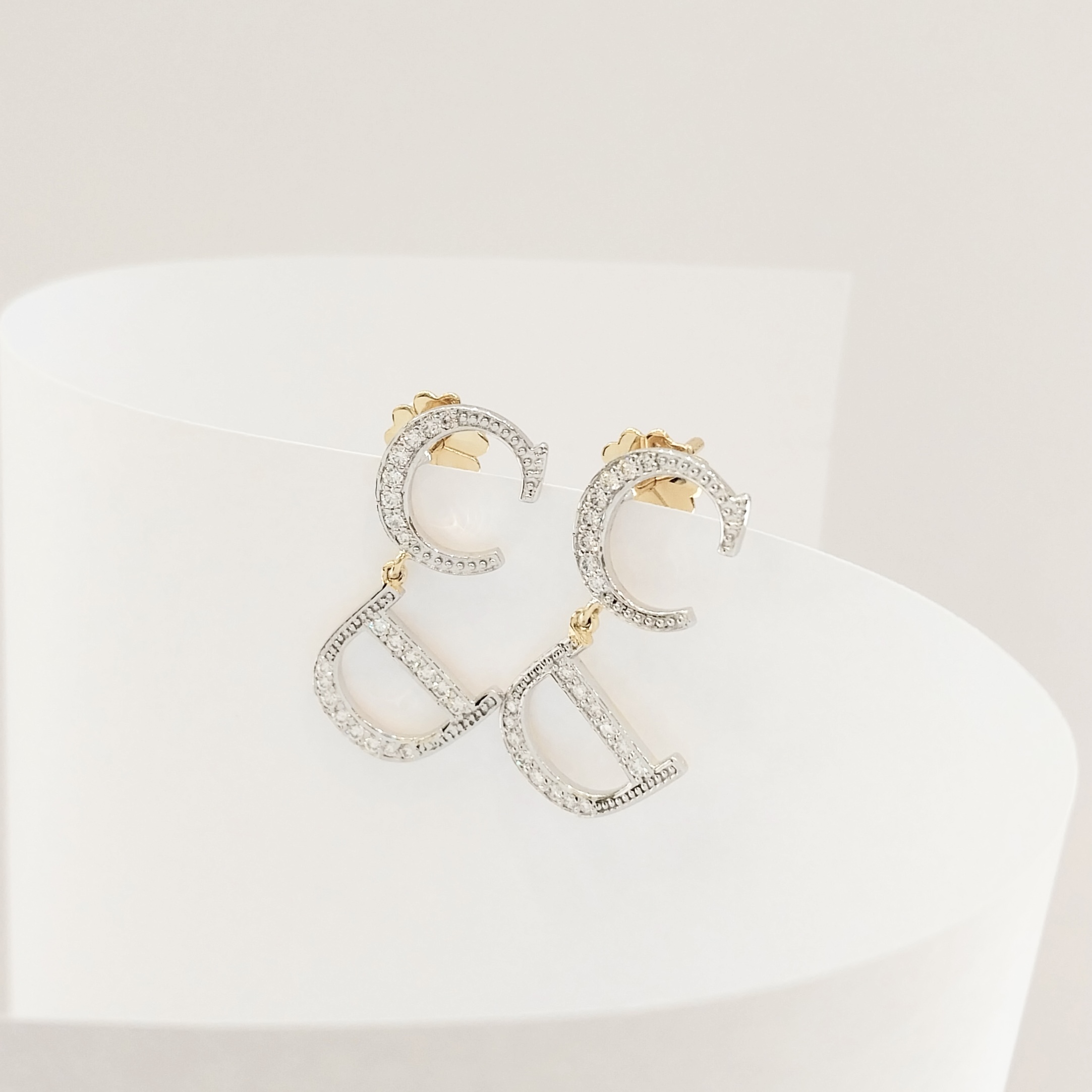 CD Diamond Earring